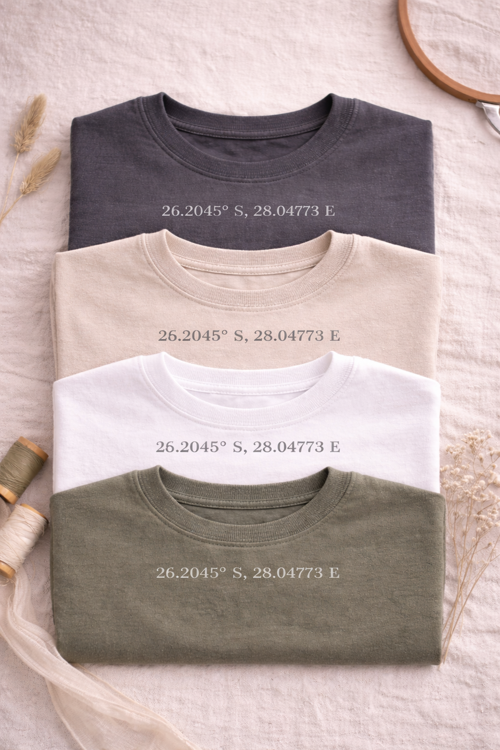 Coordinated T-shirts Coordinated T-shirts